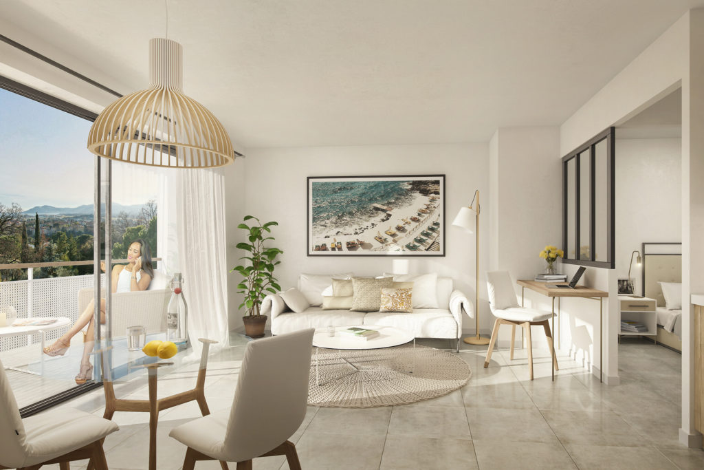 Renovated apartments for sale  in Cannes l Cannes Horizons 