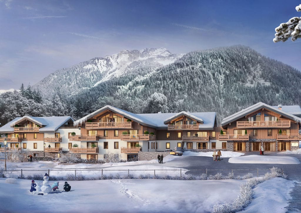 New apartment Ski resort La Plagne l Stone and Living  