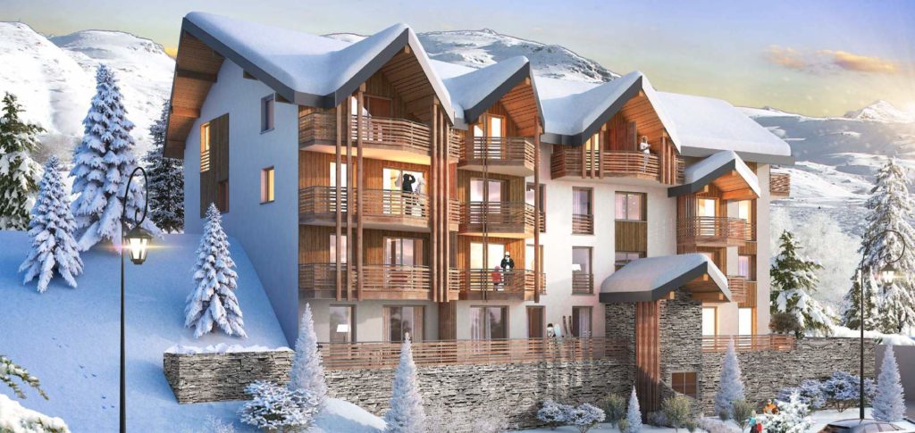 New apartment for sale in ski resort Valmeinier 1800