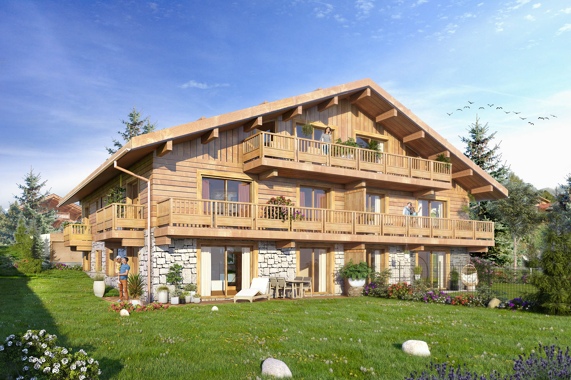 EXCLUSIVE RESIDENCE OVERLOOKING THE MONT-BLANC