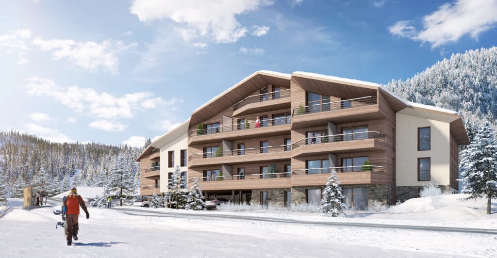 Appartement neuf ski au pied à Châtel